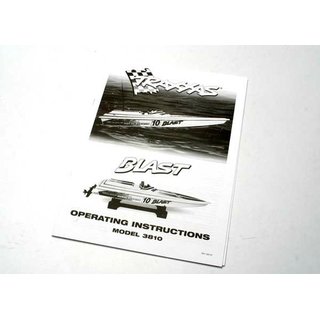 Traxxas 3899 BLAST OPERATING MANUAL