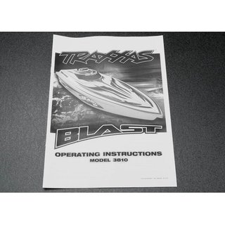 Traxxas 3899X OWNERS MANUAL, BLAST