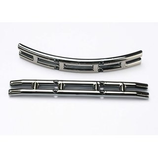 Traxxas  3926 Bumper v+h schwarz/chrome