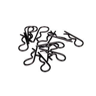Traxxas  3934A Karo-Clips Heavy Duty schwarz (12)