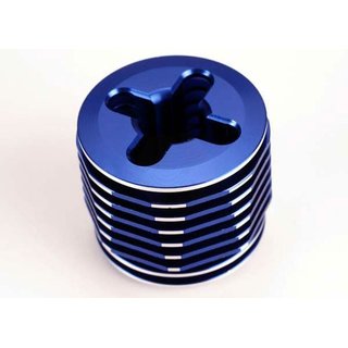 Traxxas  4032 Khlkopf, Pro.15 blau eloxiert