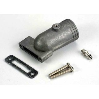 Traxxas  4055 EXHAUST HEADER/ GASKETS/ FITTI