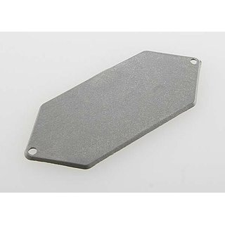 Traxxas  4433A MOUNTING PLATE, RECEIVER (GREY