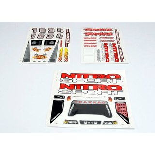 Traxxas  4513X DECAL SHEET, NITRO SPORT