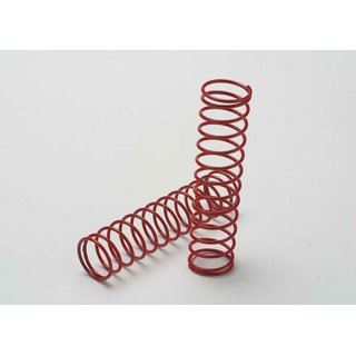 Traxxas  4649R Dmpferfeder rot  (2) 2.5