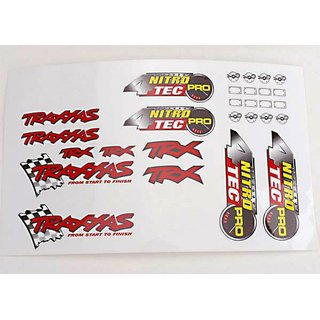 Traxxas  4814 DECAL SHEET, NITRO 4-TEC PRO