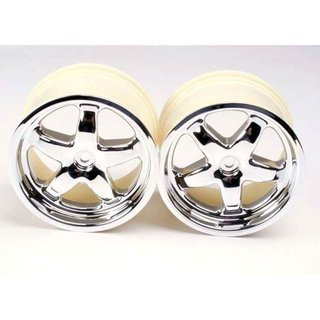 Traxxas 4972X Felgen T-Maxx chrome