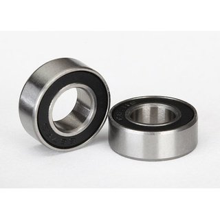 Traxxas  5103A Kugellager, schwarz, Gummidichtung (7x14x5mm) (2)