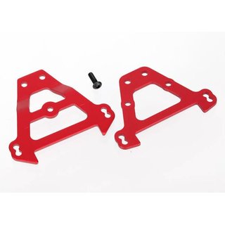 Traxxas  5323R BULKHEAD TIE BARS, FRONT & REA