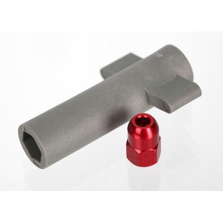 Traxxas  5526R ANTENNA CRIMP NUT, ALUMINUM (R
