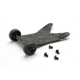 Traxxas 5584 Wheelie Bar/hintere Skidpla