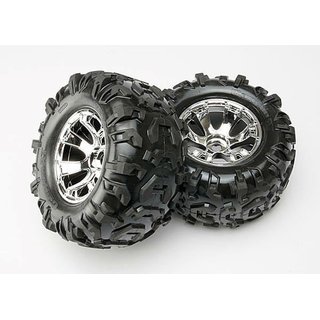 Traxxas  5673 Reifen+Felge montiert 3,8Zoll
