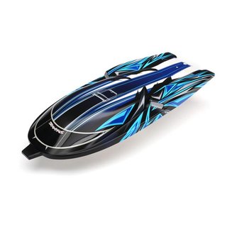 Traxxas  5719 Rumpfdeckel Spartan blaue Grafik