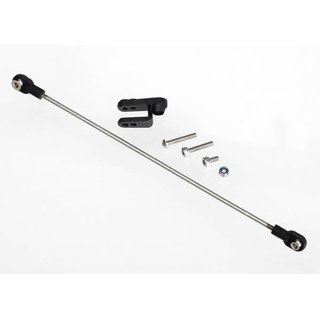 Traxxas  5741 Ruder-Spurstange montiert