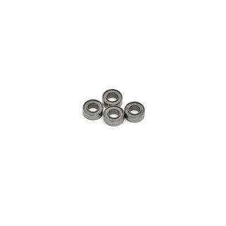 TEFLON SHIELD BALL BEARING 5x10x4mm (4pcs)