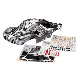 Traxxas  5812 Karo Slash 4X4 ProGraphix (teillackiert) + Aufkleber
