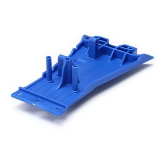 Traxxas  5831A Chassis-Teil unten LCG blau