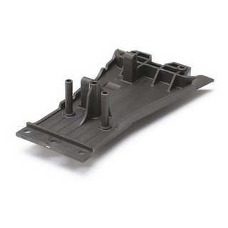 Traxxas  5831G Chassis-Teil unten LCG grau