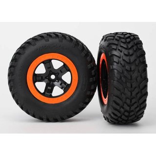 Traxxas  5863R Reifen+Felge montiert (2) S1-Compund FoEinlage