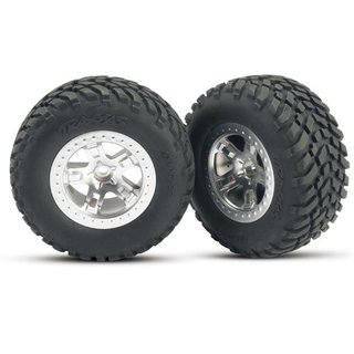 Traxxas  5873 Reifen auf Felge montiert hint