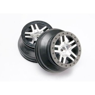 Traxxas  5876 Felgen satin chrome 2.2 vorn