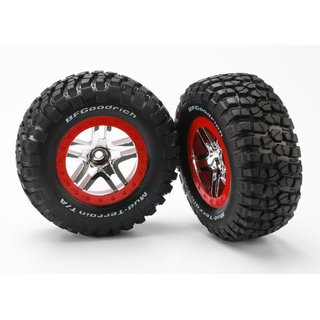 Traxxas 5877A Reifen auf Felge vorn