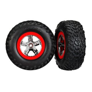 Traxxas  5887R Reifen+Felge montiert 2.2/3.0 S1-Compound FoEinlage