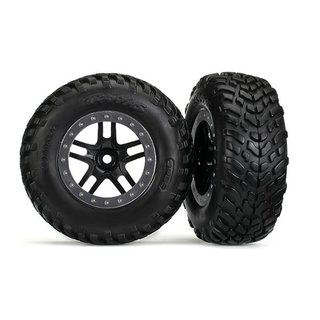 Traxxas  5890 Reifen+Felge montiert 2.2/3.0 SCT Split-Spoke