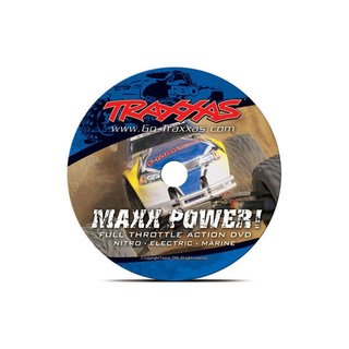 Traxxas  6160X DVD MAXX POWER! FULL THROTTLE