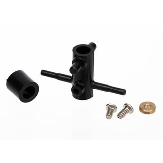 Traxxas  6344 ROTOR HEAD, LOWER (1)/ Schrauben