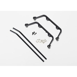 Traxxas  6356 LANDING SKID SET (BLACK-ANODI