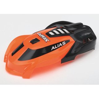 Traxxas  6613 Haube, Alias orange mit Schrauben