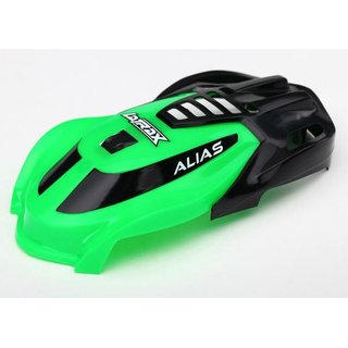 Traxxas  6614 Haube, Alias grn mit Schrauben
