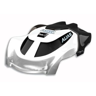 Traxxas  6615 Haube, Alias wei mit Schrauben