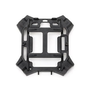 Traxxas  6624 Hauptrahmen unten schwarz mit Schrauben