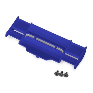 Traxxas  6721X Flgel Rustler 4X4 blau