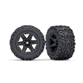 Traxxas  6774 Reifen & Felgen montiert 2.8 (2wd hinten) Felgen schwarz