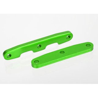 Traxxas  6823G Bulkhead tie bars v/h Alu grn