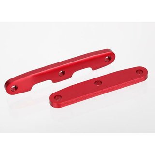 Traxxas  6823R Querlenkerhalter Alu v/h rot