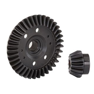 Traxxas  6879R Ring-Gear Diff / Ritzel-Gear Diff (machined, spiral cut) hin