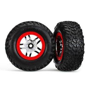 Traxxas  6891 Reifen+Felge montiert 2.2/3.0 SCT Split-Spoke/FoEinlage