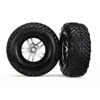 Traxxas  6892 Reifen+Felge montiert 2.2/3.0 SCT Split-Spoke/FoEinlage