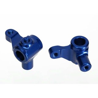 Traxxas 6937X Lenkhebel Alu blau