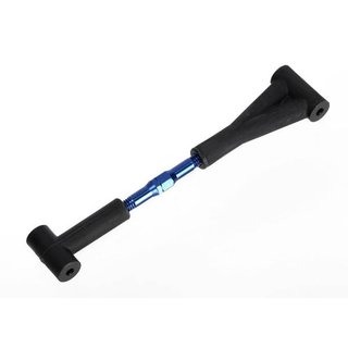 Traxxas  6979 Wheelie-Bar Link Alu blau