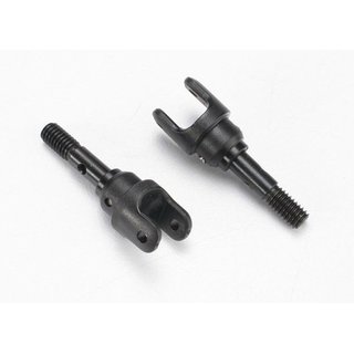 Traxxas  7054 Radachse Stahl + Aufnahme