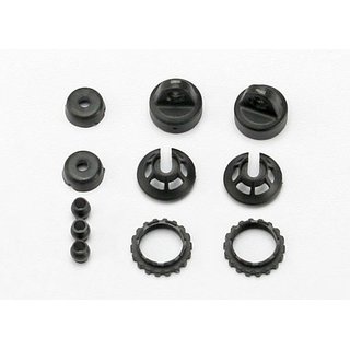 Traxxas 7065 Dämpferteller+Clips GTR