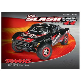 Traxxas  7098 Bedienungsanleitung 1/16 SLASH 4WD