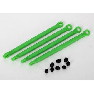 Traxxas  7138G Spurstangen v/h (molded) grn