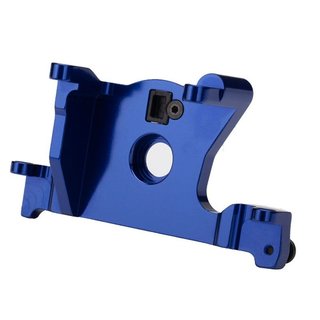 Traxxas  7460R Motor Halterung 6061-T6 Alu (blau eloxiert)