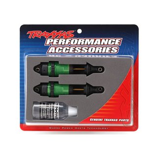 Traxxas  7461G Dmpfer GTR lang Alu grn PTFE-coated +TiN shafts (2)
